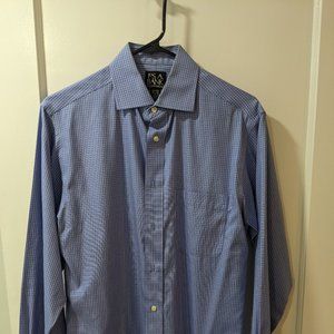 Jos A Bank, Traveler's Collection, Tailored Fit, Dress Shirt